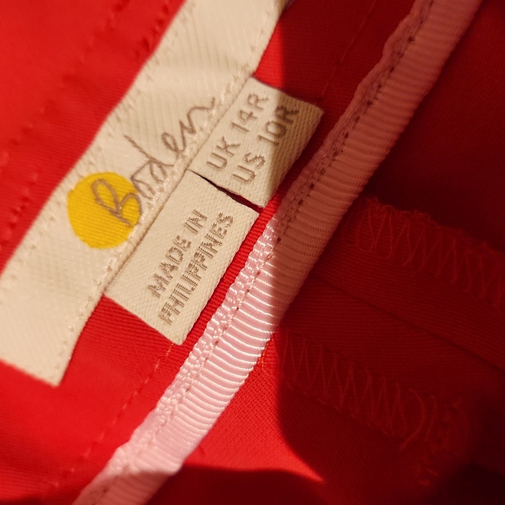 â¤ď¸ NWT! BODEN MELINDA HIGH RISE PLEATED TIE WAIST FLOWY TAPERED PAPERBAG PANTS - Picture 11 of 14